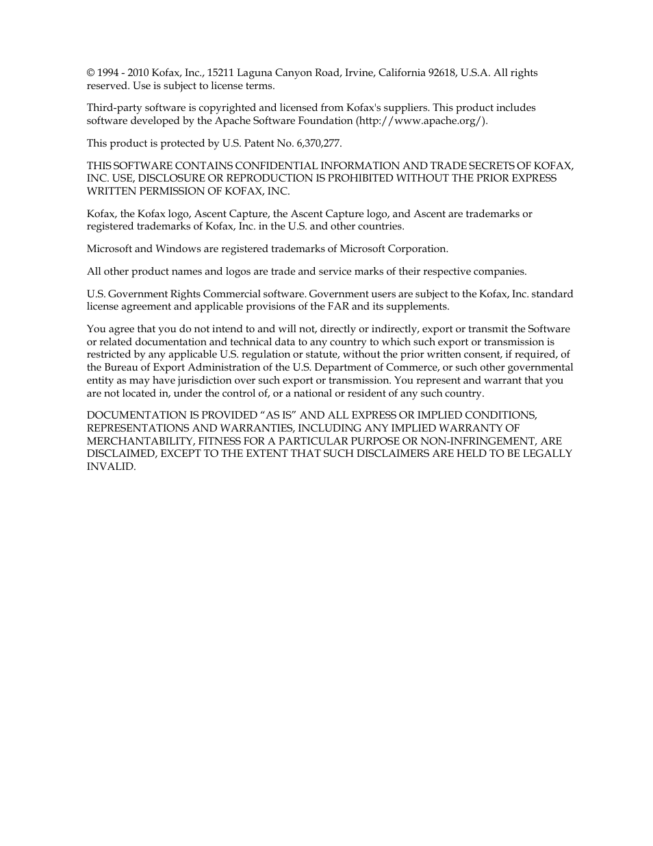Kofax Ascen 7.0 Release Script User Manual | Page 2 / 36
