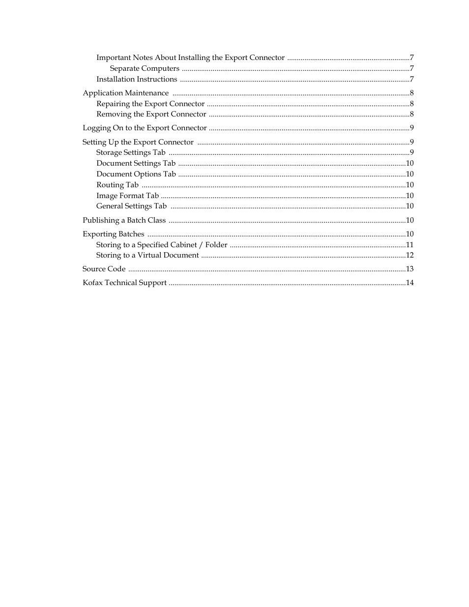 Kofax Capture Export Connector for Documentum 6.7 User Manual | Page 4 / 18