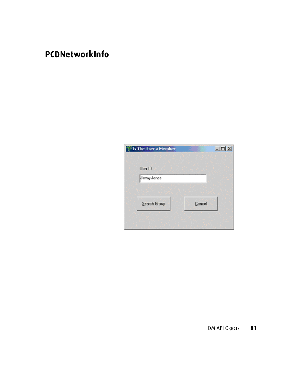 Pcdnetworkinfo | Kofax DM API User Manual | Page 101 / 528