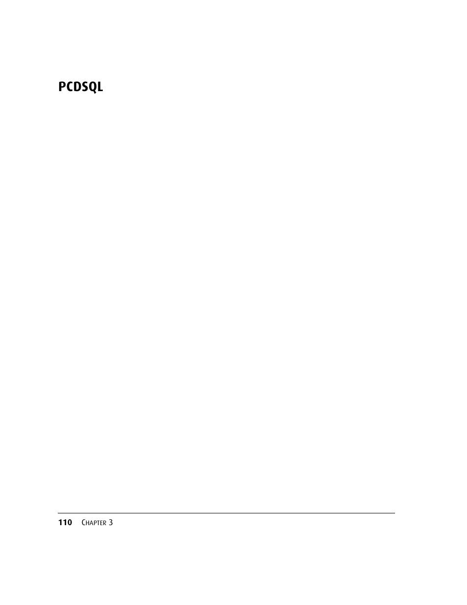 Pcdsql | Kofax DM API User Manual | Page 130 / 528