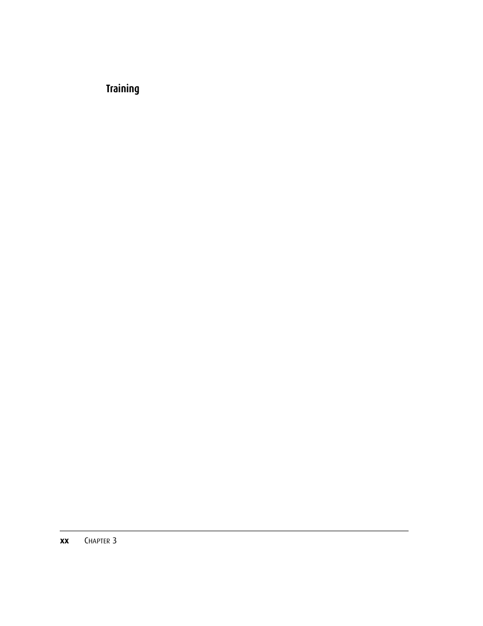 Training | Kofax DM API User Manual | Page 20 / 528