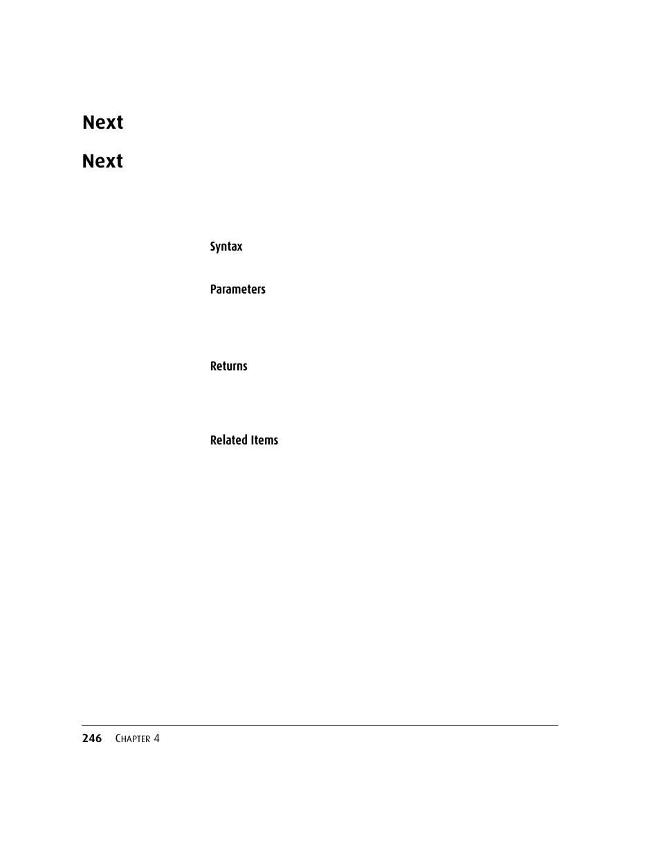 Next | Kofax DM API User Manual | Page 266 / 528