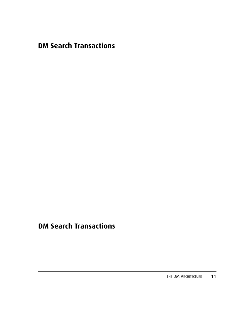 Dm search transactions, Dm a | Kofax DM API User Manual | Page 31 / 528