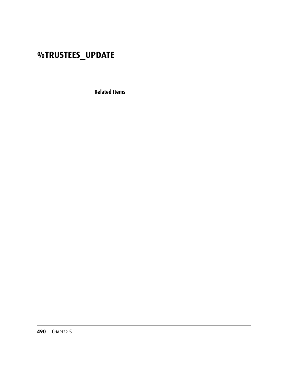 Trustees_update | Kofax DM API User Manual | Page 510 / 528