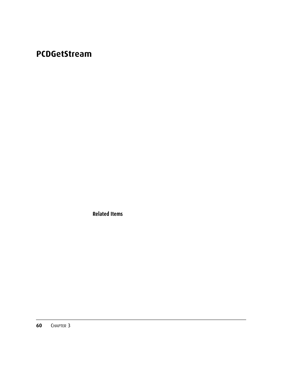 Pcdgetstream | Kofax DM API User Manual | Page 80 / 528