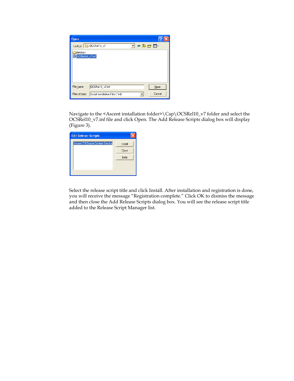 Kofax Ascen 7.0 Release Script for Oracle Content Services 10g User Manual | Page 18 / 34