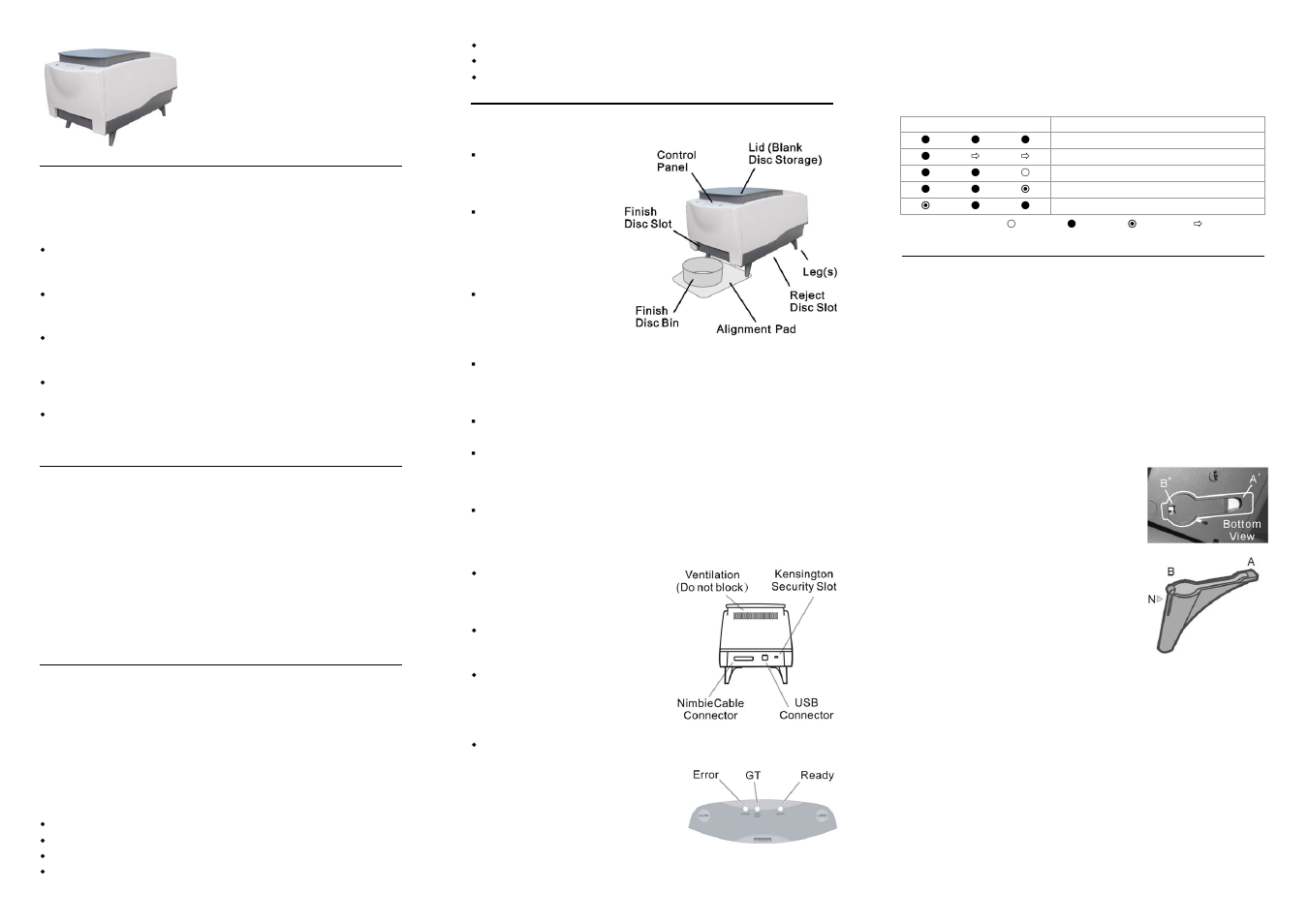 Acronova NB15-BR Series User Manual | 2 pages