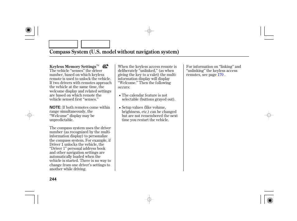 Acura 2007 RL - Owner's Manual User Manual | Page 246 / 491