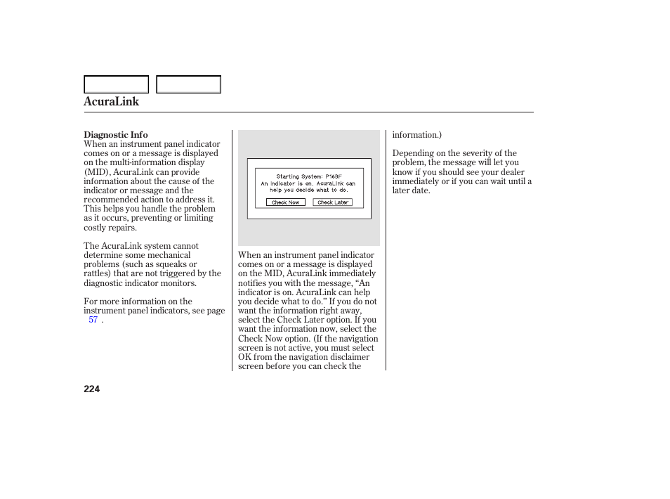 Acuralink | Acura 2007 TL - Owner's Manual User Manual | Page 227 / 369