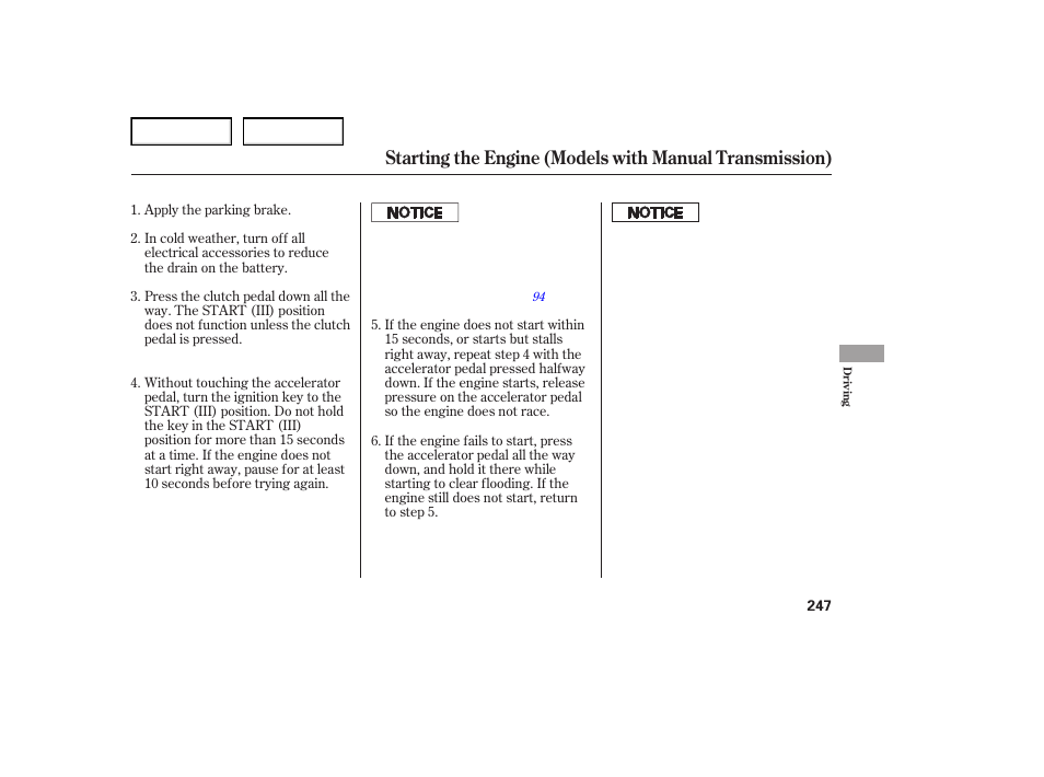 Acura 2007 TL - Owner's Manual User Manual | Page 250 / 369
