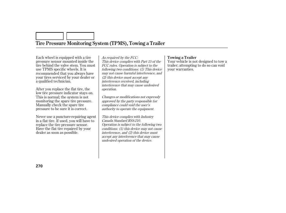 Acura 2007 TL - Owner's Manual User Manual | Page 273 / 369