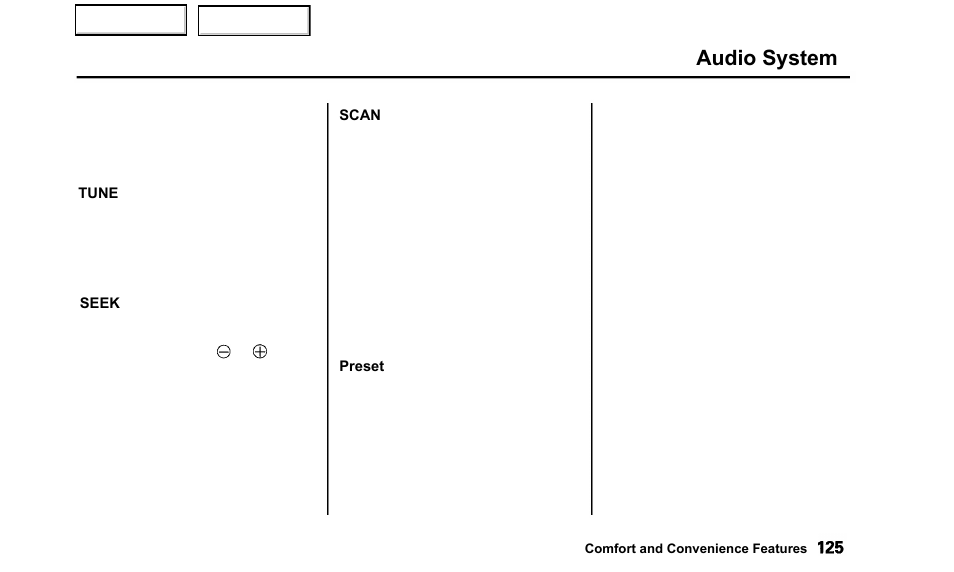 Audio system | Acura 2000 TL - Owner's Manual User Manual | Page 128 / 311