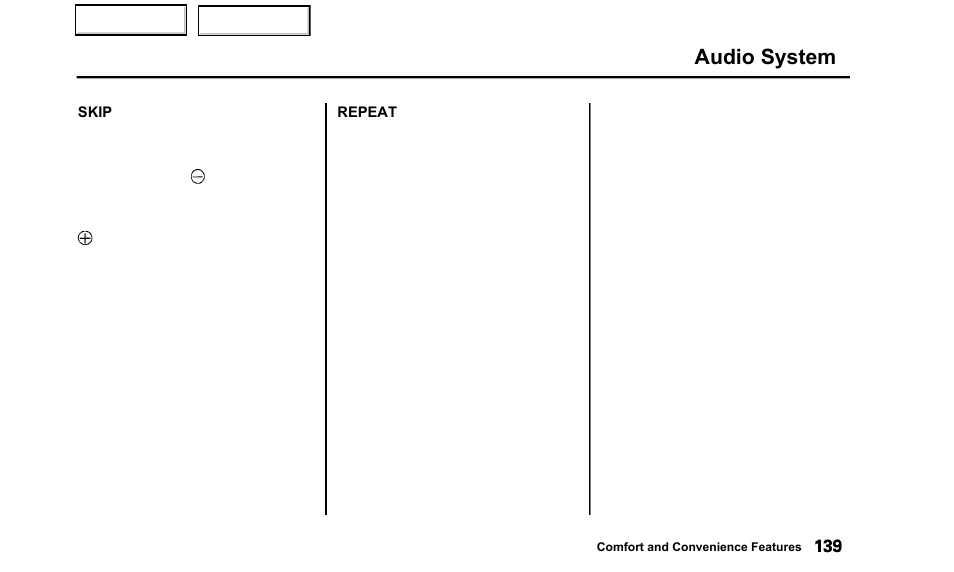 Audio system | Acura 2000 TL - Owner's Manual User Manual | Page 142 / 311