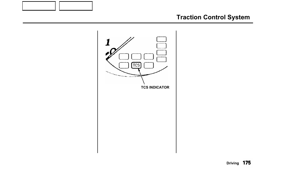 Traction control system | Acura 2000 TL - Owner's Manual User Manual | Page 178 / 311