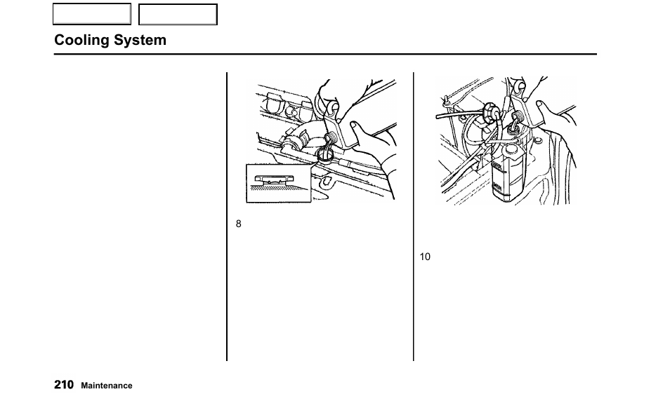 Cooling system | Acura 2000 TL - Owner's Manual User Manual | Page 213 / 311