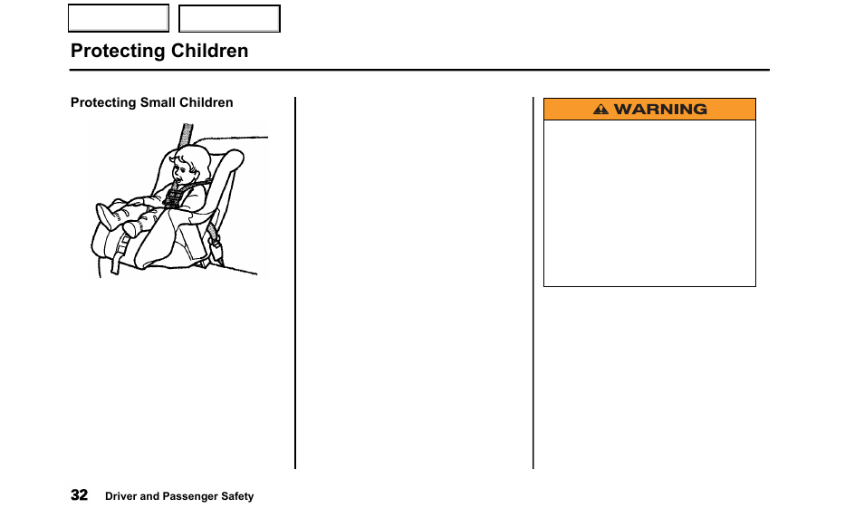 Protecting children | Acura 2000 TL - Owner's Manual User Manual | Page 35 / 311