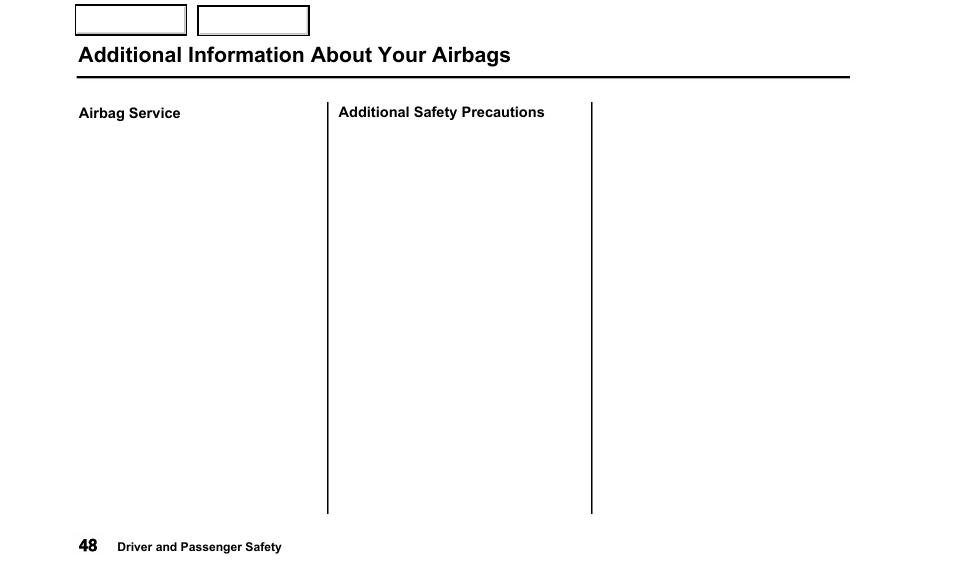 Km/h), a, Additional information about your airbags | Acura 2000 TL - Owner's Manual User Manual | Page 51 / 311