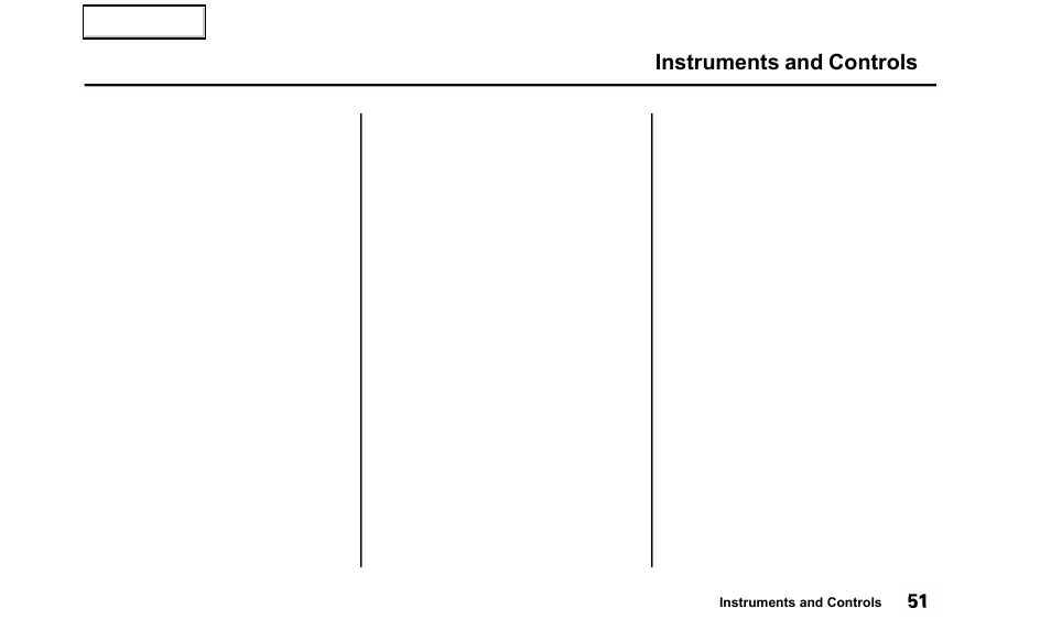 Instruments and controls | Acura 2000 TL - Owner's Manual User Manual | Page 54 / 311