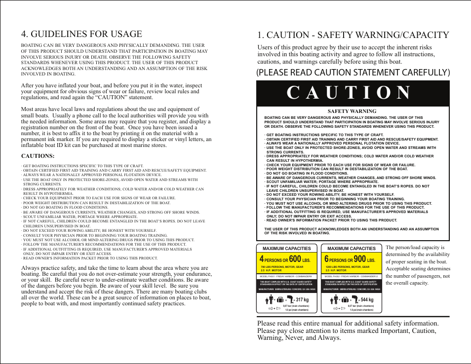 Fhcommander6, Guidelines for usage | Advanced Elements FH302 User Manual | Page 6 / 8