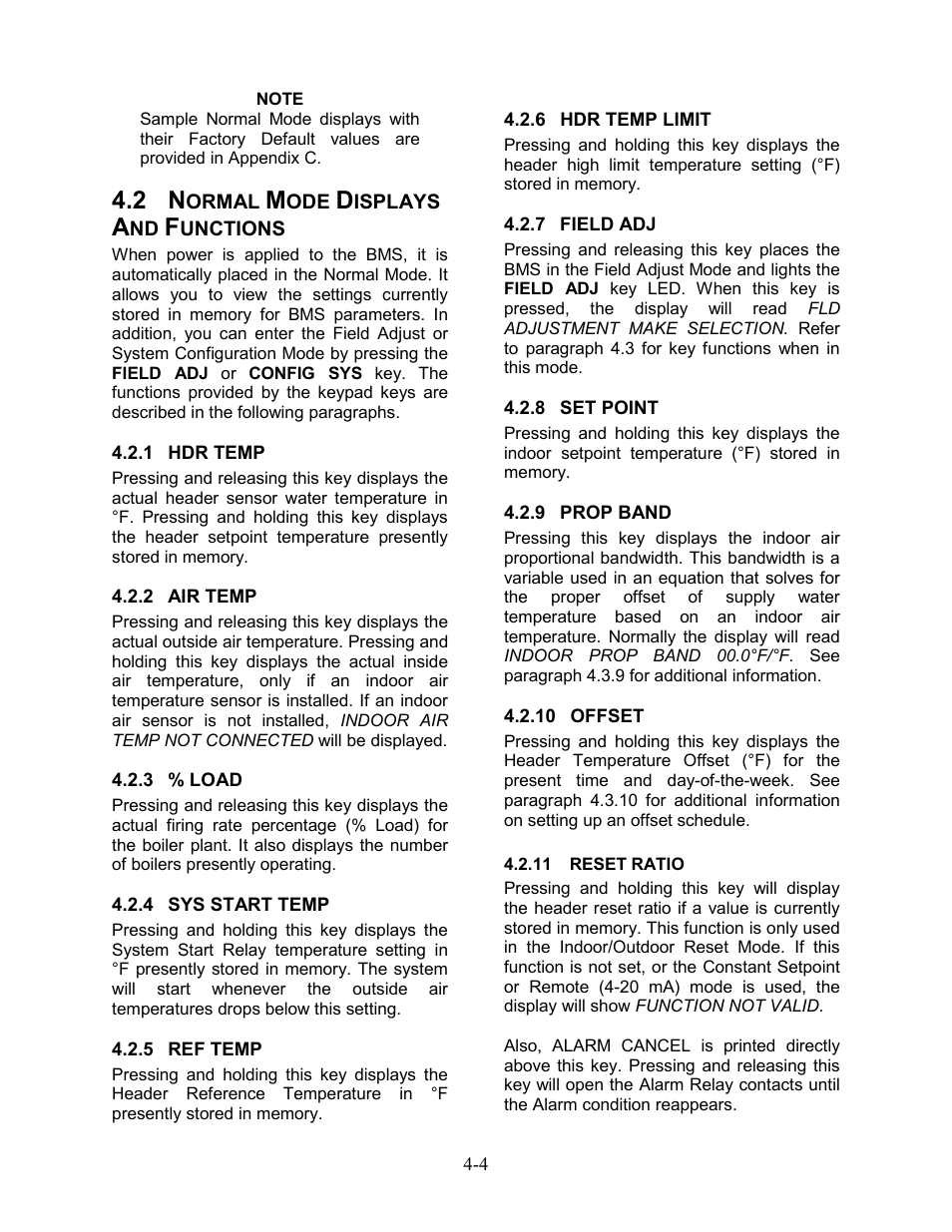 AERCO BMS 168 User Manual | Page 30 / 86