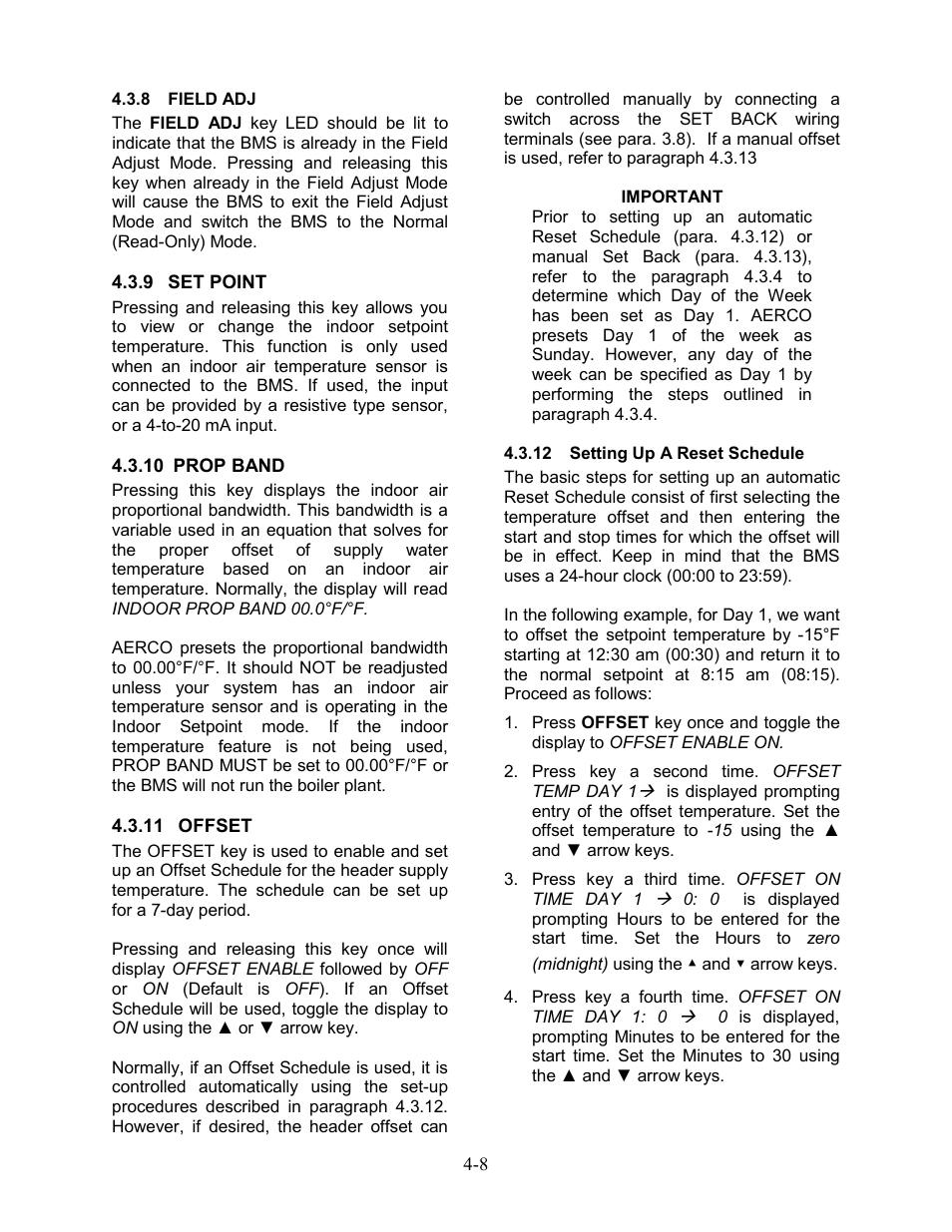 AERCO BMS 168 User Manual | Page 34 / 86
