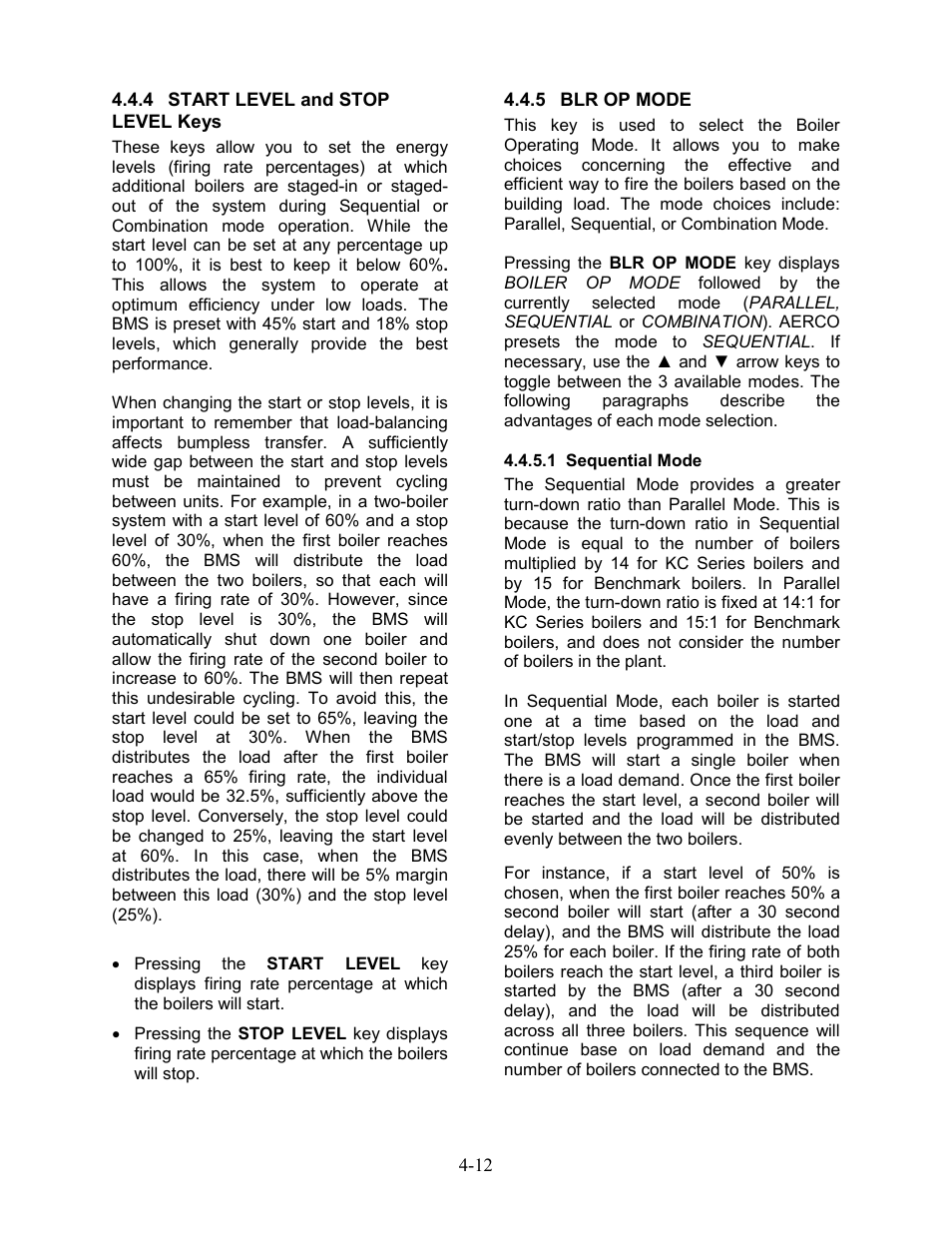 AERCO BMS 168 User Manual | Page 38 / 86
