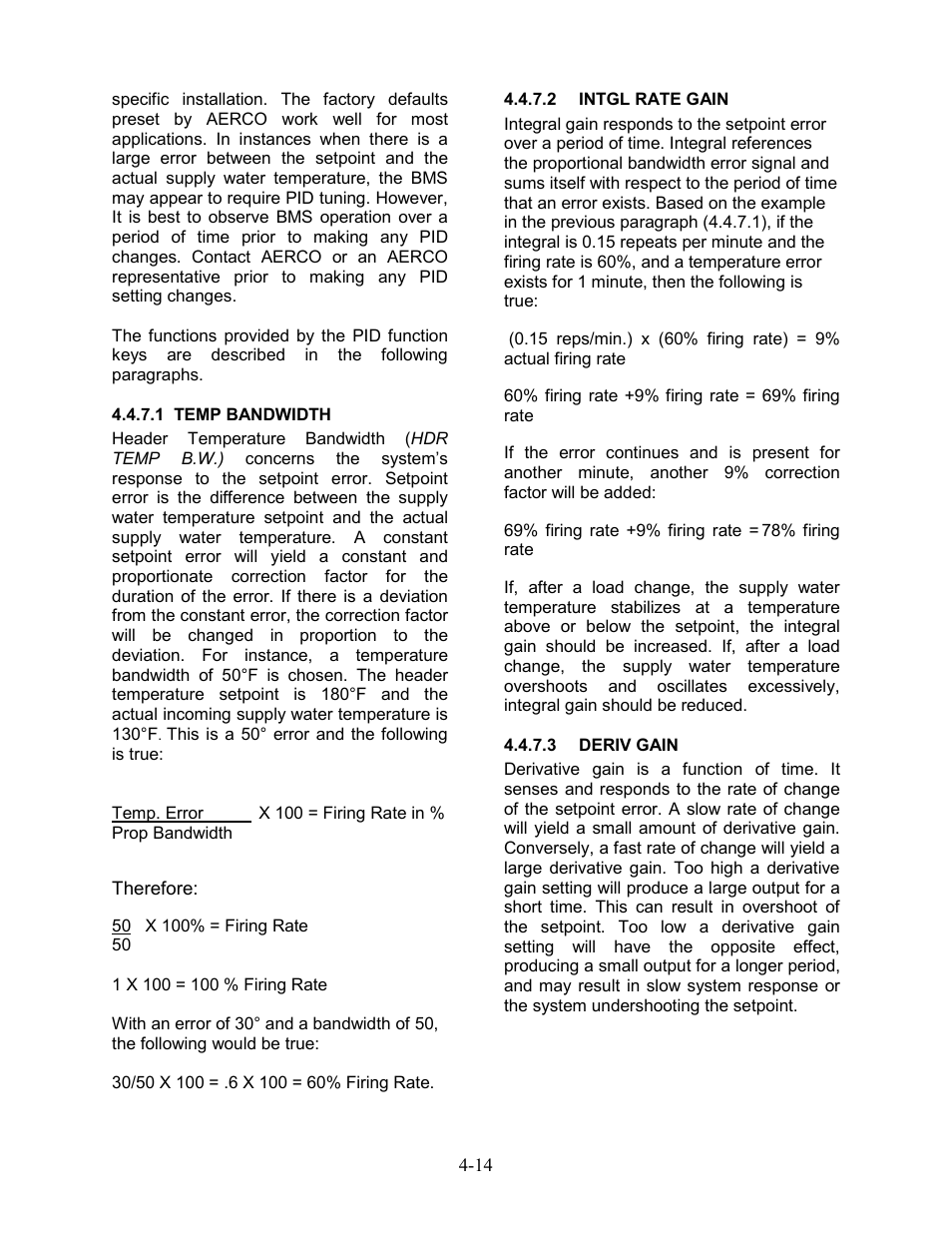 AERCO BMS 168 User Manual | Page 40 / 86