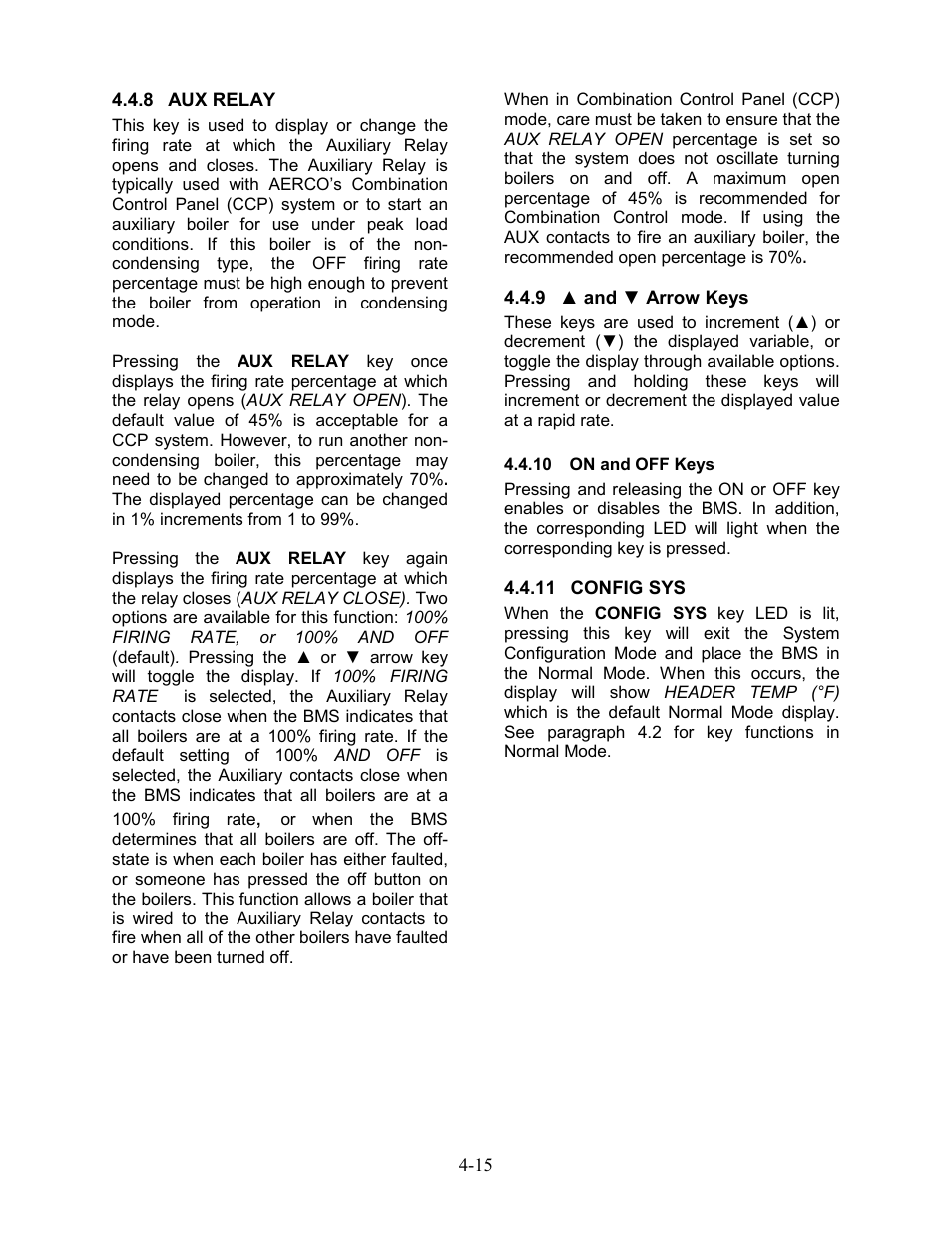 AERCO BMS 168 User Manual | Page 41 / 86