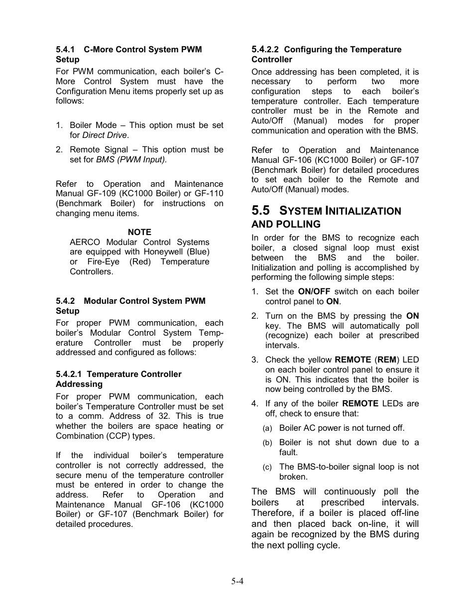 AERCO BMS 168 User Manual | Page 46 / 86
