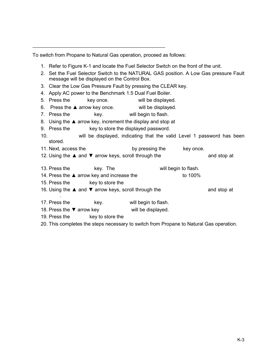 AERCO BMK 1.5 LN Dual Fuel June 2010 User Manual | Page 133 / 139