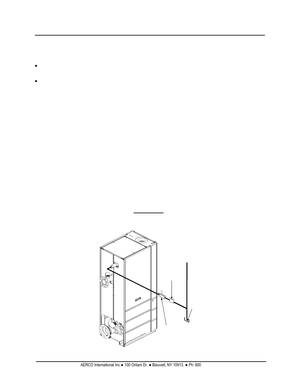 1 gas supply specifications, 2 manual gas shutoff valve, 3 external gas supply regulator | Gf-123, Benchmark 2.0ln low nox boiler | AERCO BMK 2.0 LN Natural Gas (SN G-11-1861 and above) User Manual | Page 21 / 170