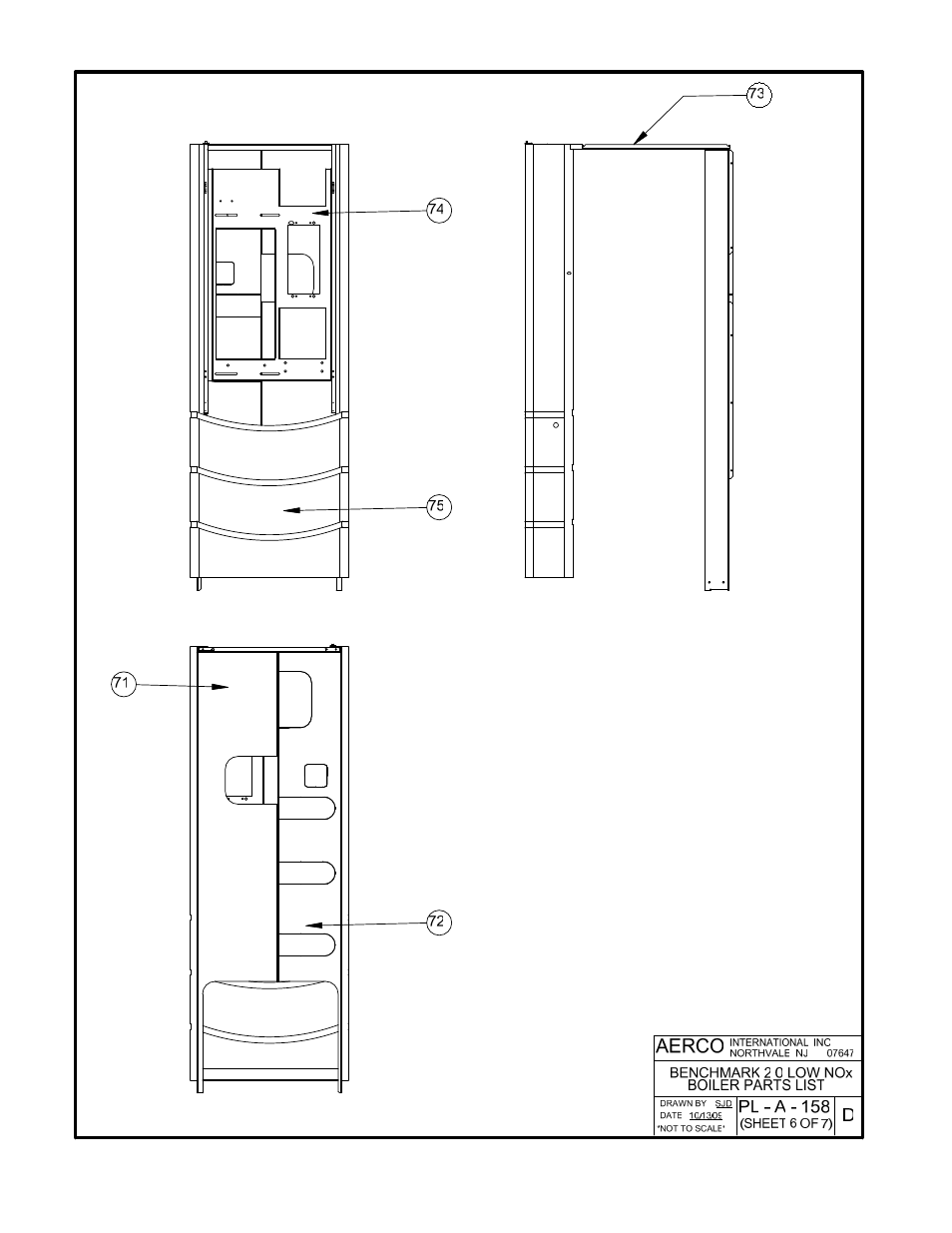 Appendix f | AERCO BMK 2.0 LN Nat. Gas June 2010 User Manual | Page 107 / 125