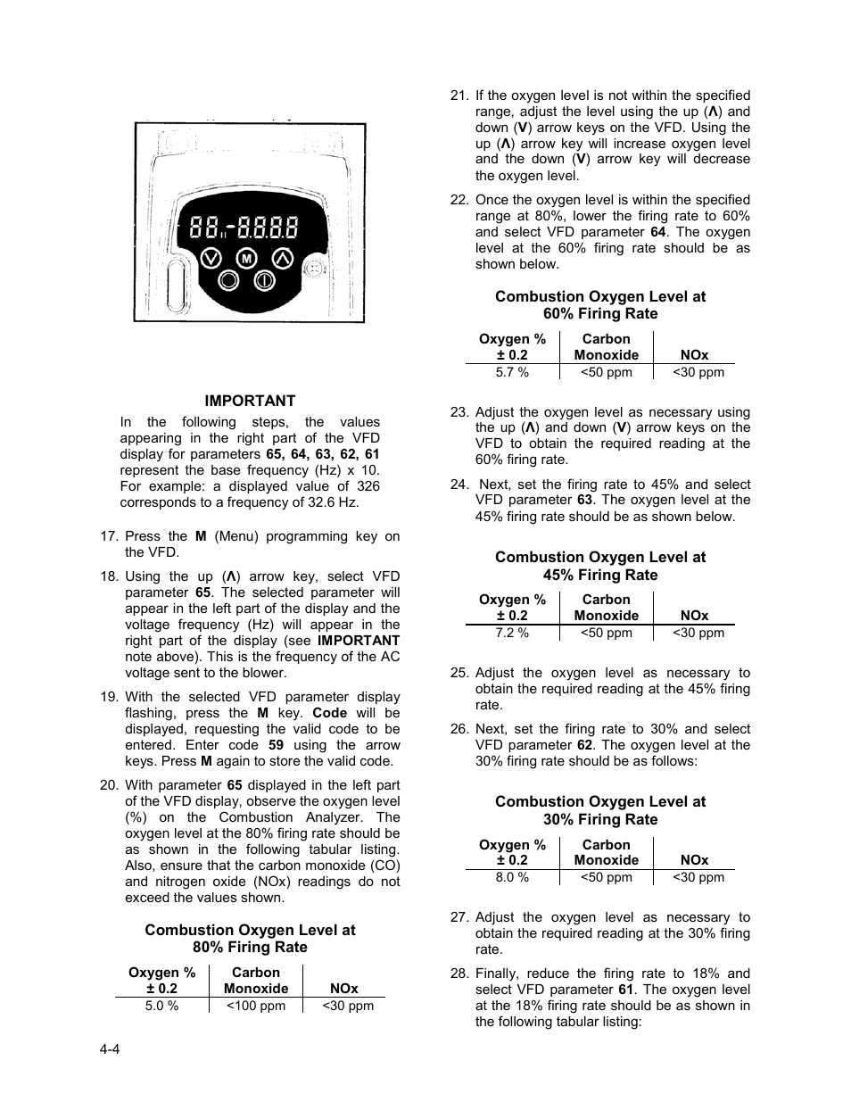Initial start-up | AERCO BMK 2.0 LN Natural Gas 2008 User Manual | Page 34 / 111