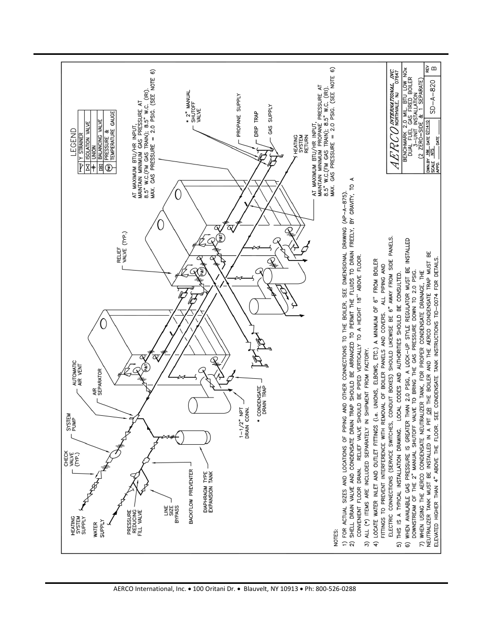Benchmark 2.0ln dual-fuel low nox boiler, Gf-127 | AERCO BMK 2.0 LN Dual Fuel Serial G-11-2402 and UP User Manual | Page 141 / 160