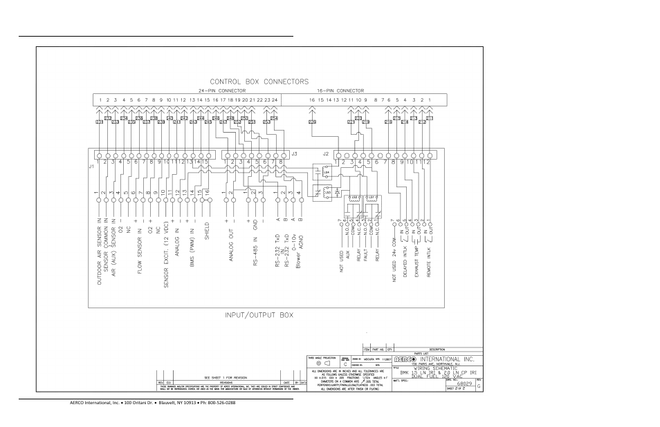 Benchmark 2.0ln dual-fuel low nox boiler, Gf-127 | AERCO BMK 2.0 LN Dual Fuel Serial G-11-2402 and UP User Manual | Page 148 / 160