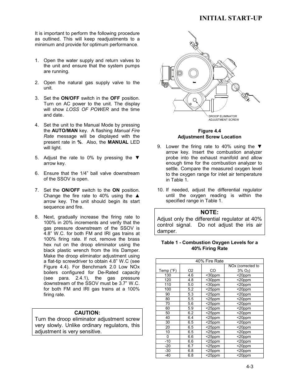 Initial start-up | AERCO BMK 2.0 LN for Mass. only User Manual | Page 35 / 114
