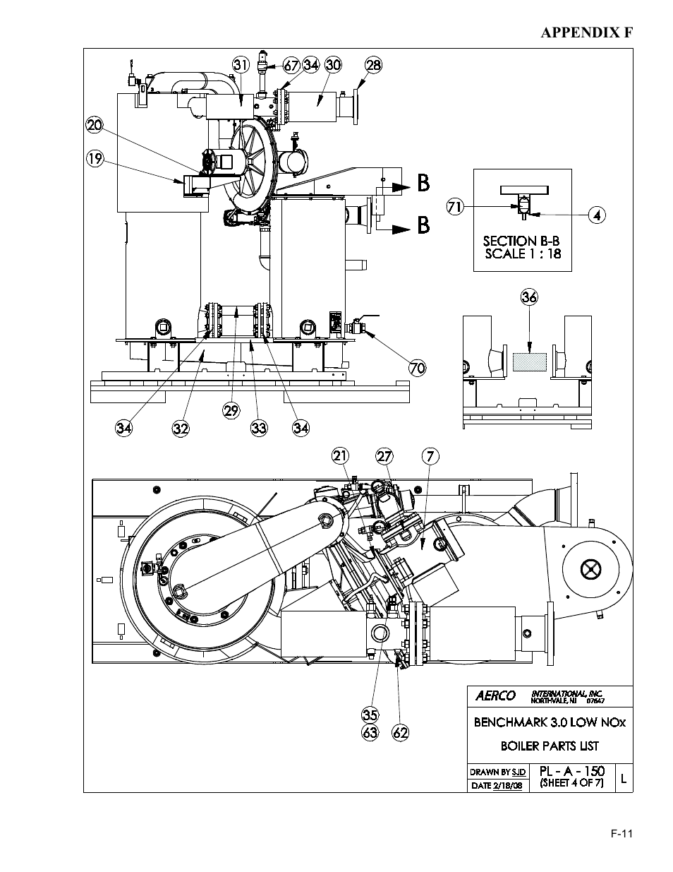 Appendix f | AERCO BMK 3.0 LN Dual-Fuel Series Gas Fired Low NOx Boiler System User Manual | Page 109 / 136