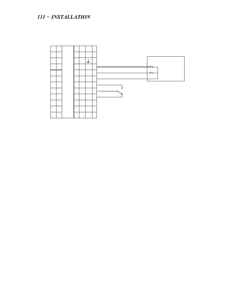 6 control system programming information, He- 111 − installation | AERCO SWDW68 U-Tube Double-Wall Heaters w/ECS User Manual | Page 20 / 109