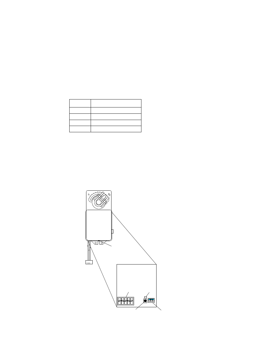 Ac-105 instructions - ecs & cxt-e, Blinks valve size, Figure 4-2. actuator adjustment | AERCO SWDW68 U-Tube Double-Wall Heaters w/ECS User Manual | Page 30 / 109