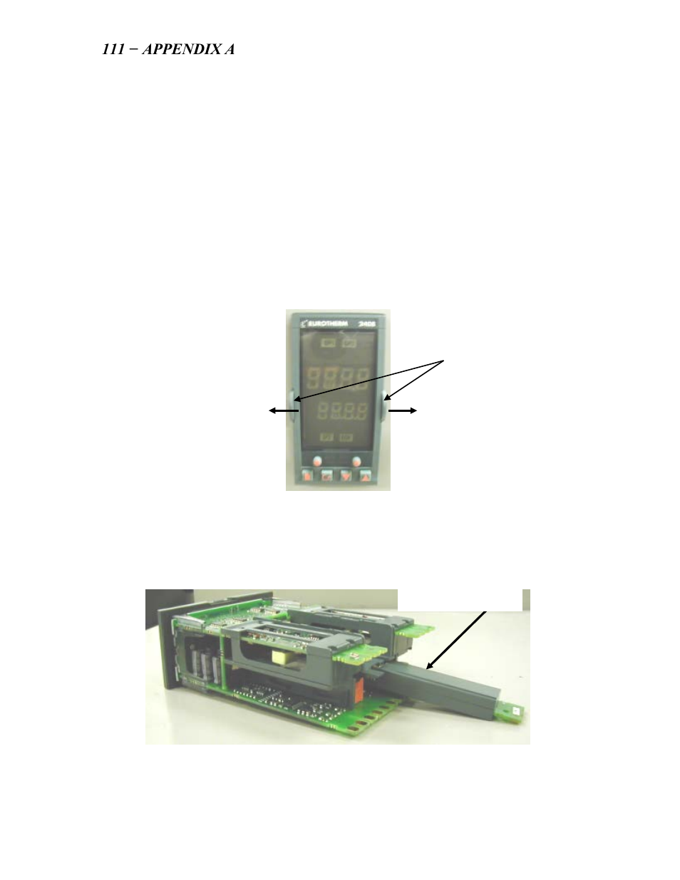 A.1 temperature controller procedures, A.1.1.1 parts needed, He- 111 − appendix a | AERCO SWDW68 U-Tube Double-Wall Heaters w/ECS User Manual | Page 88 / 109