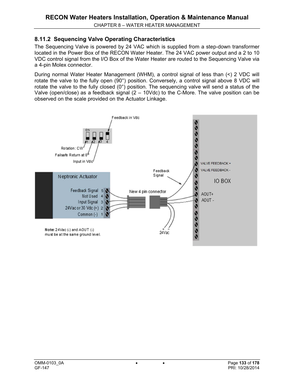 AERCO RECON 1000 User Manual | Page 133 / 178