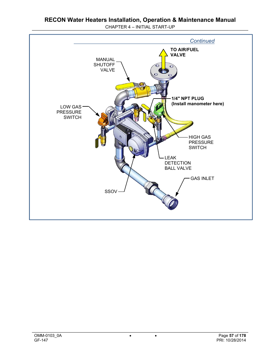 AERCO RECON 1000 User Manual | Page 57 / 178