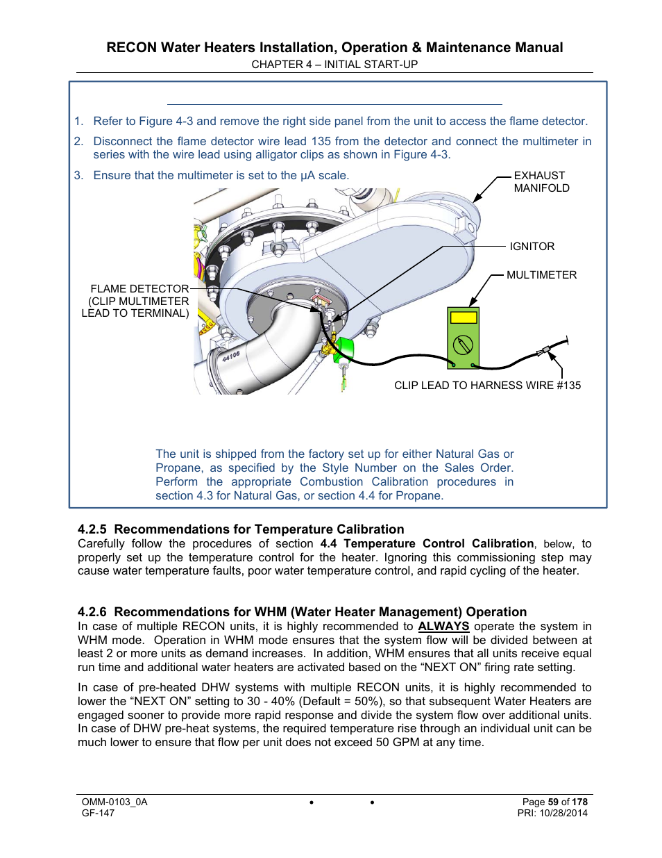 AERCO RECON 1000 User Manual | Page 59 / 178