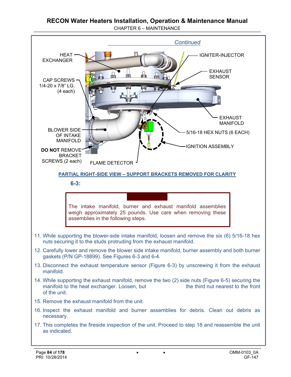 AERCO RECON 1000 User Manual | Page 84 / 178