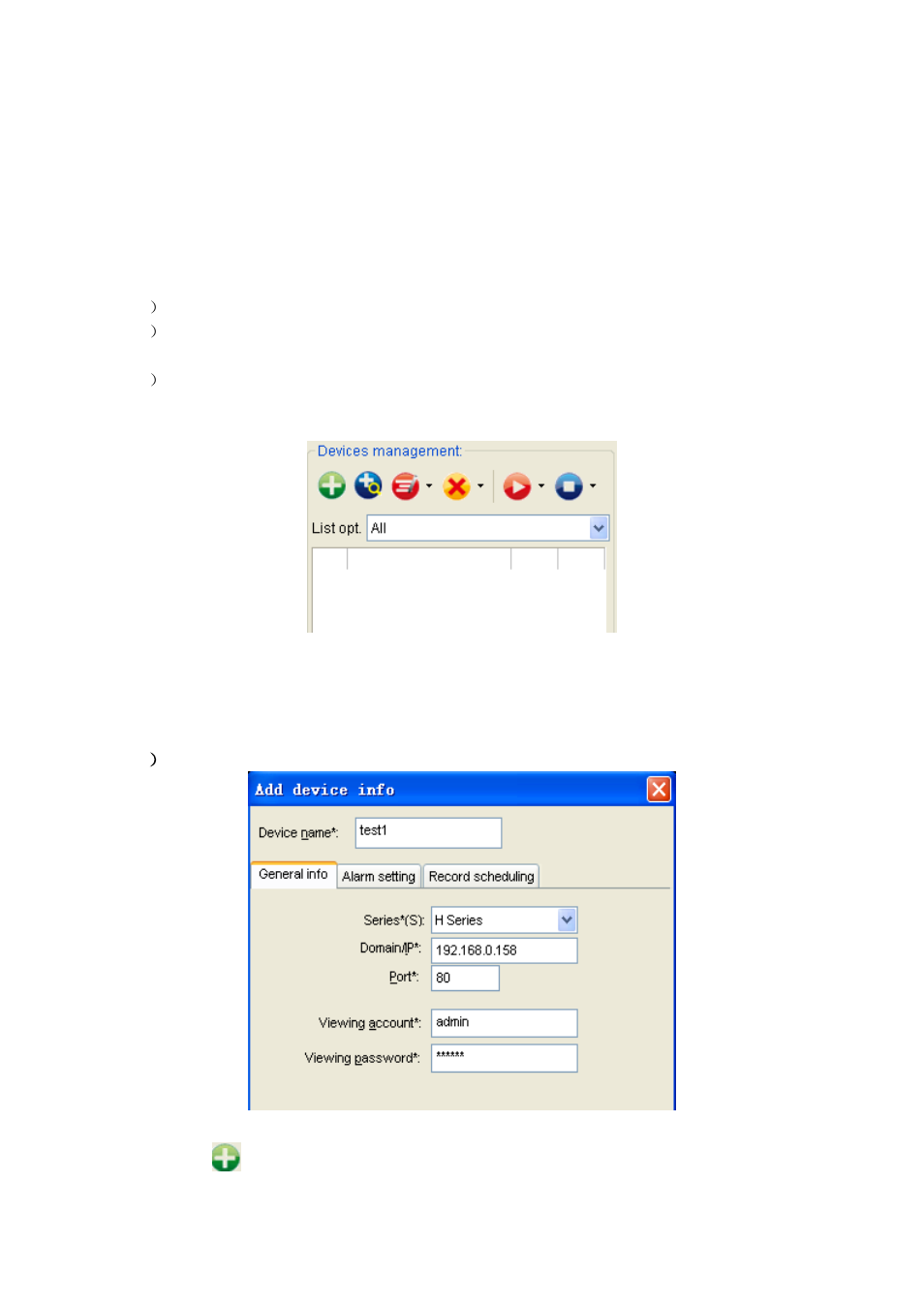 Device management, Adding a device, 4 device management | 1 adding a device | Agasio A501W User Manual | Page 4 / 12