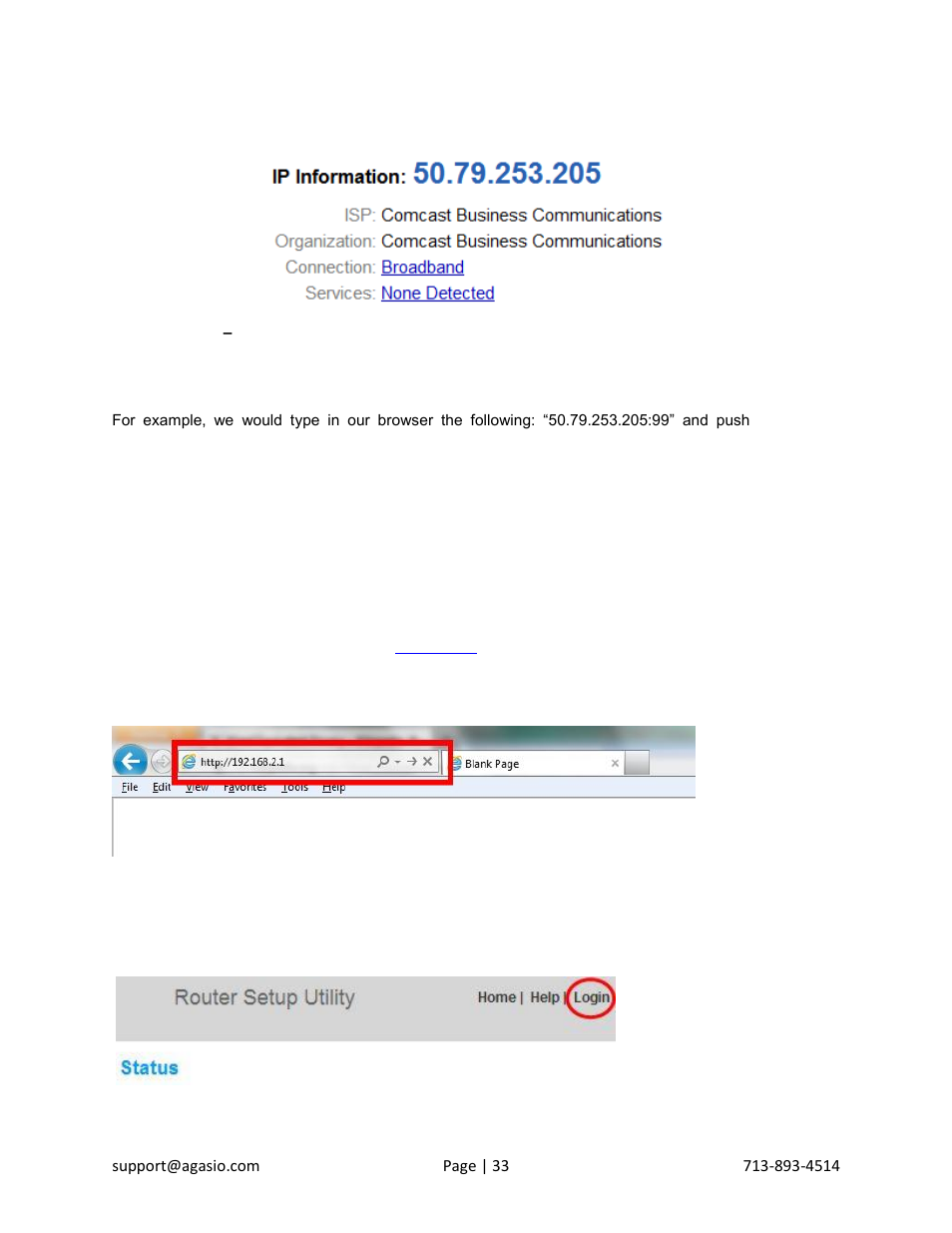 2 belkin routers | Agasio A603W User Manual | Page 34 / 54
