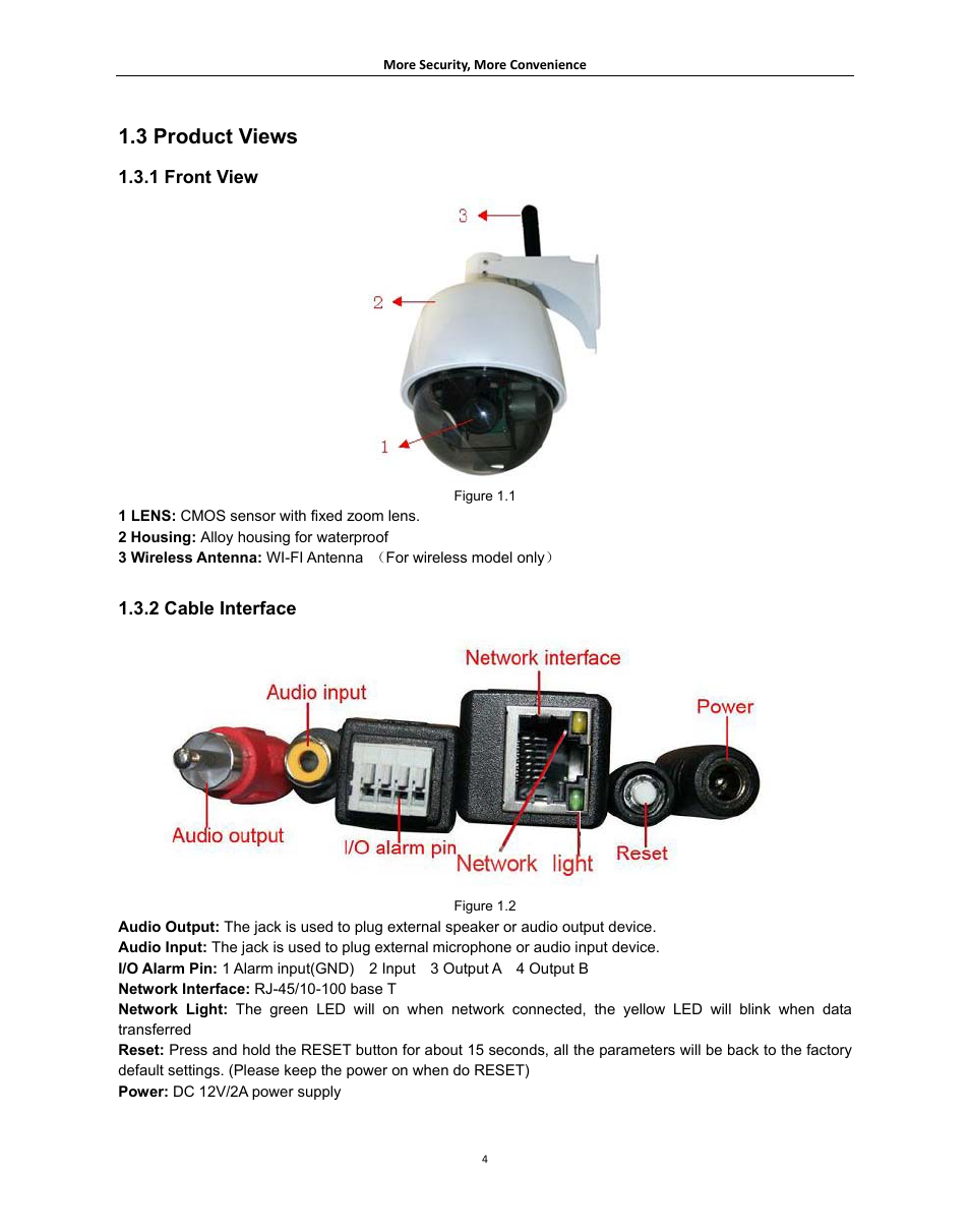 3 product views, Roduct, Iews | Agasio A621W User Manual | Page 4 / 54