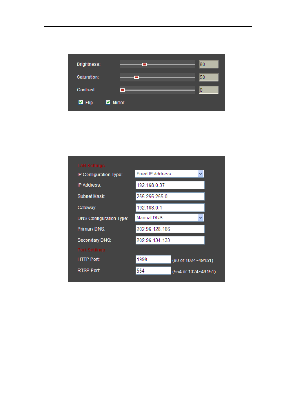 Image setting, Etwork, Etting | Basic network setting, 2 network setting page | Agasio A632W User Manual | Page 14 / 24