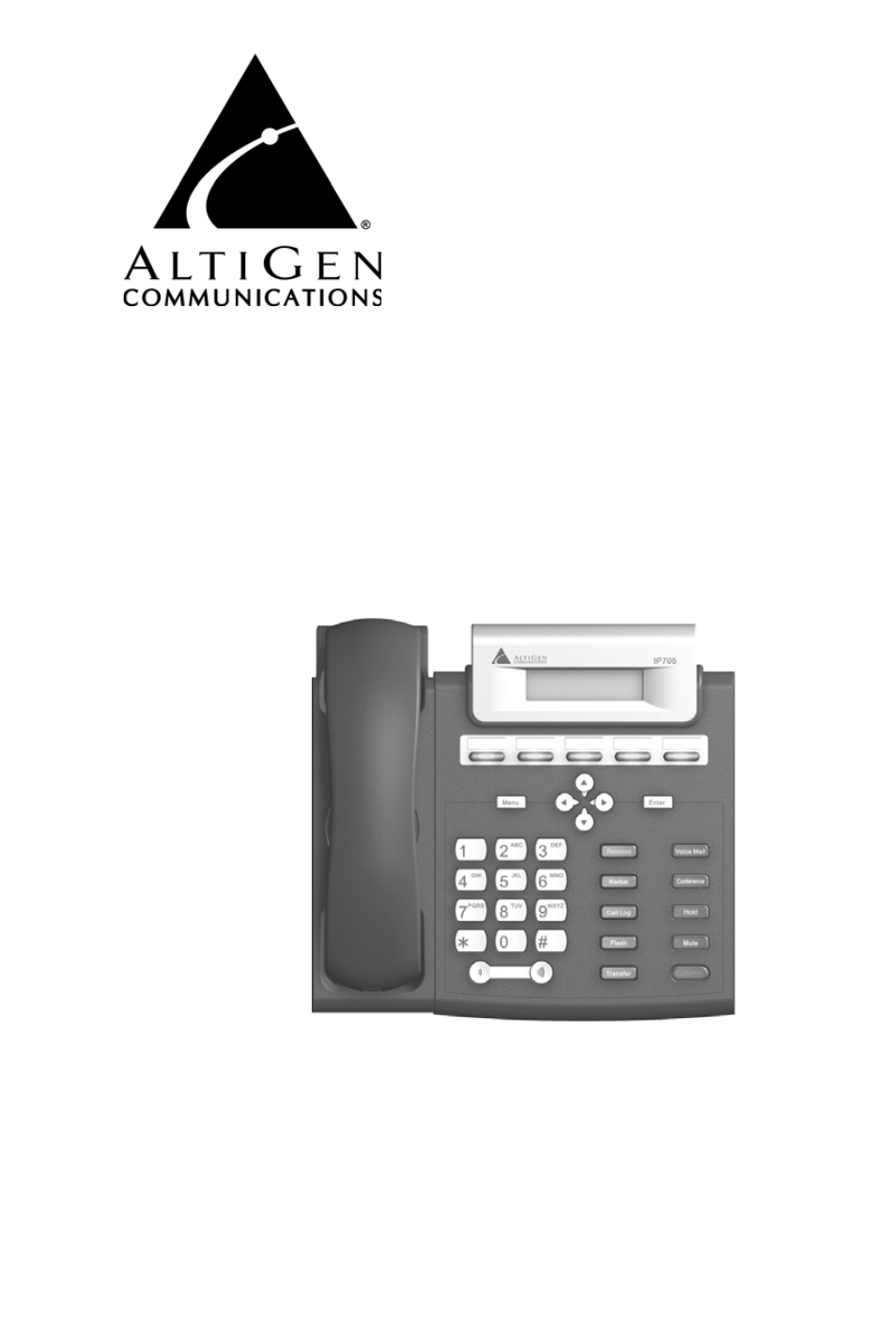 AltiGen IP 705 User Manual | 54 pages