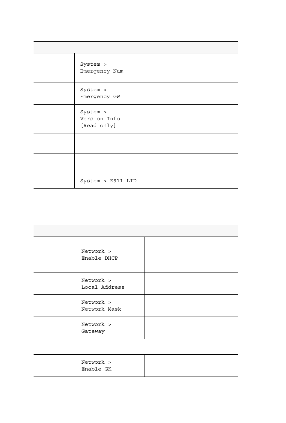 Network settings | AltiGen IP 705 User Manual | Page 27 / 54